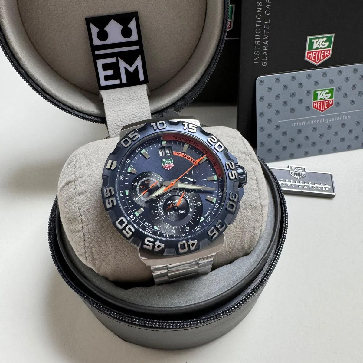 TAG Heuer Formula 1 Chronograph Black – Kimi Raikkonen Edition