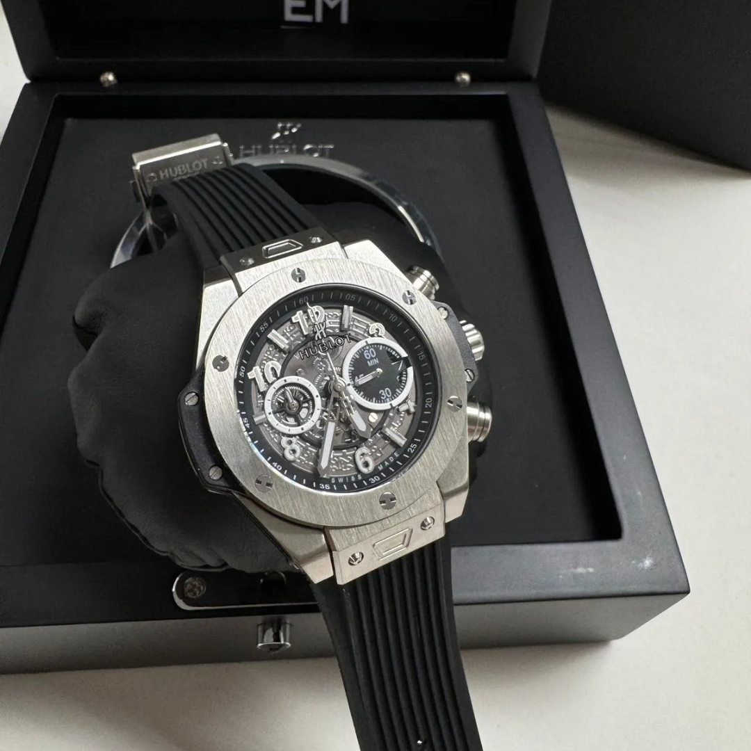 Hublot Big Bang Unico Titan Black Skeleton