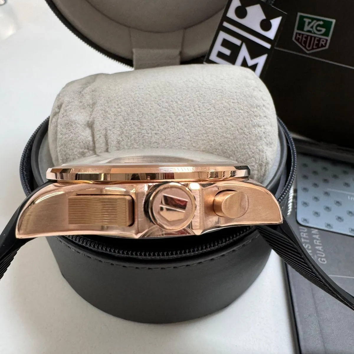 TAG Heuer Grand Carrera Mikrotimer – Rose Gold Black