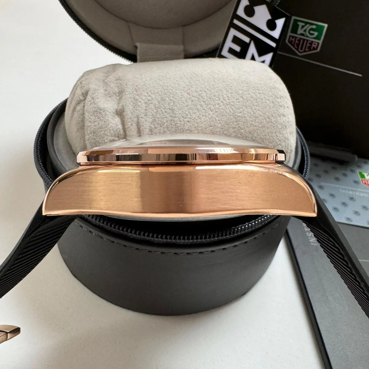 TAG Heuer Grand Carrera Mikrotimer – Rose Gold Black