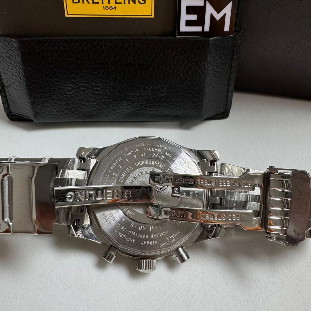 Breitling Navitimer Silver Stainless Steel