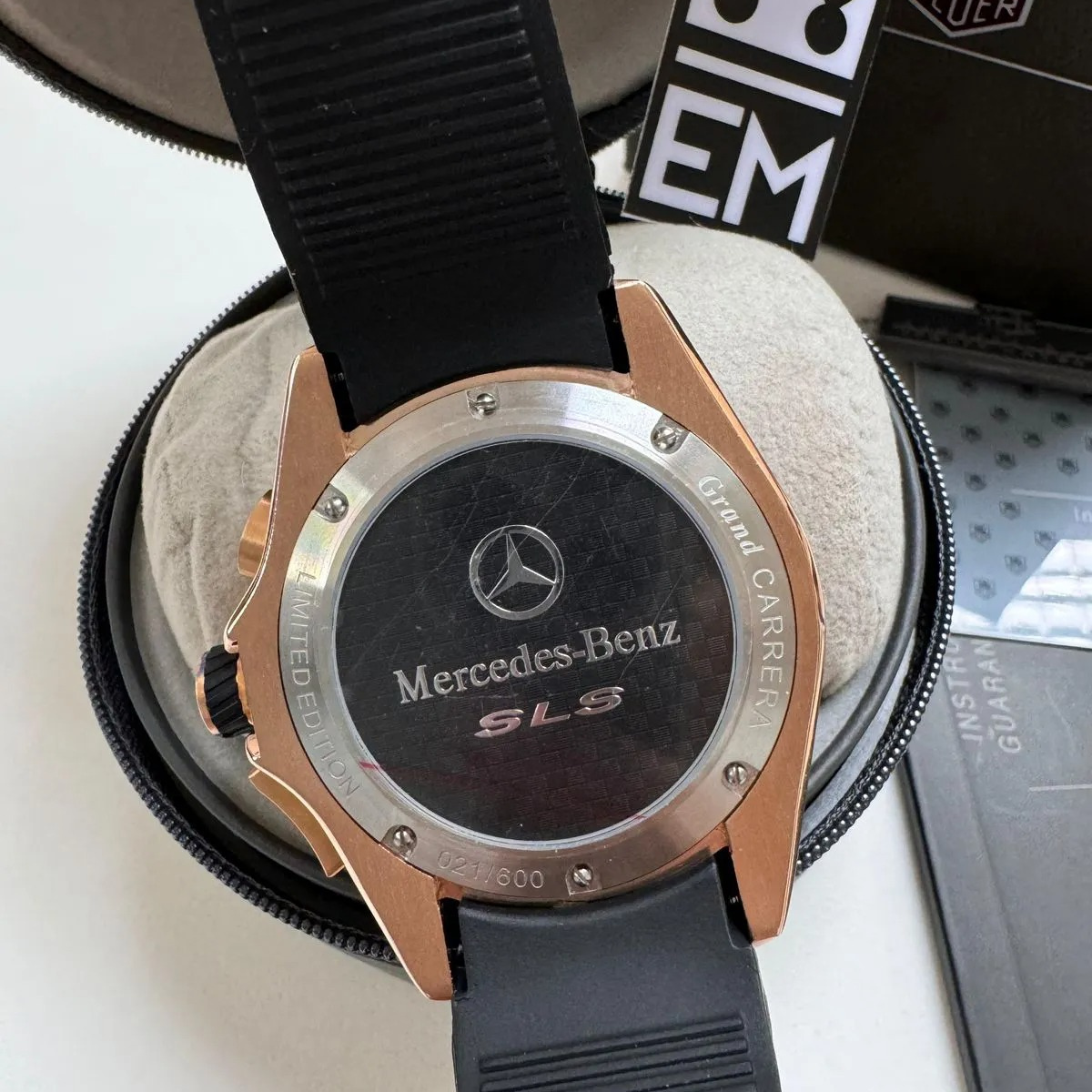 TAG Heuer Grand Carrera Mikrotimer – Rose Gold Black