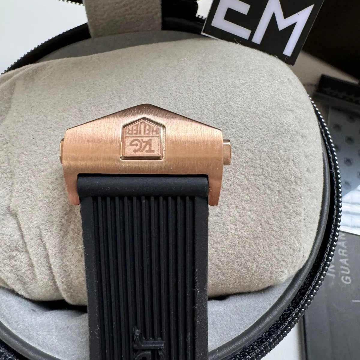 TAG Heuer Grand Carrera Mikrotimer – Rose Gold Black