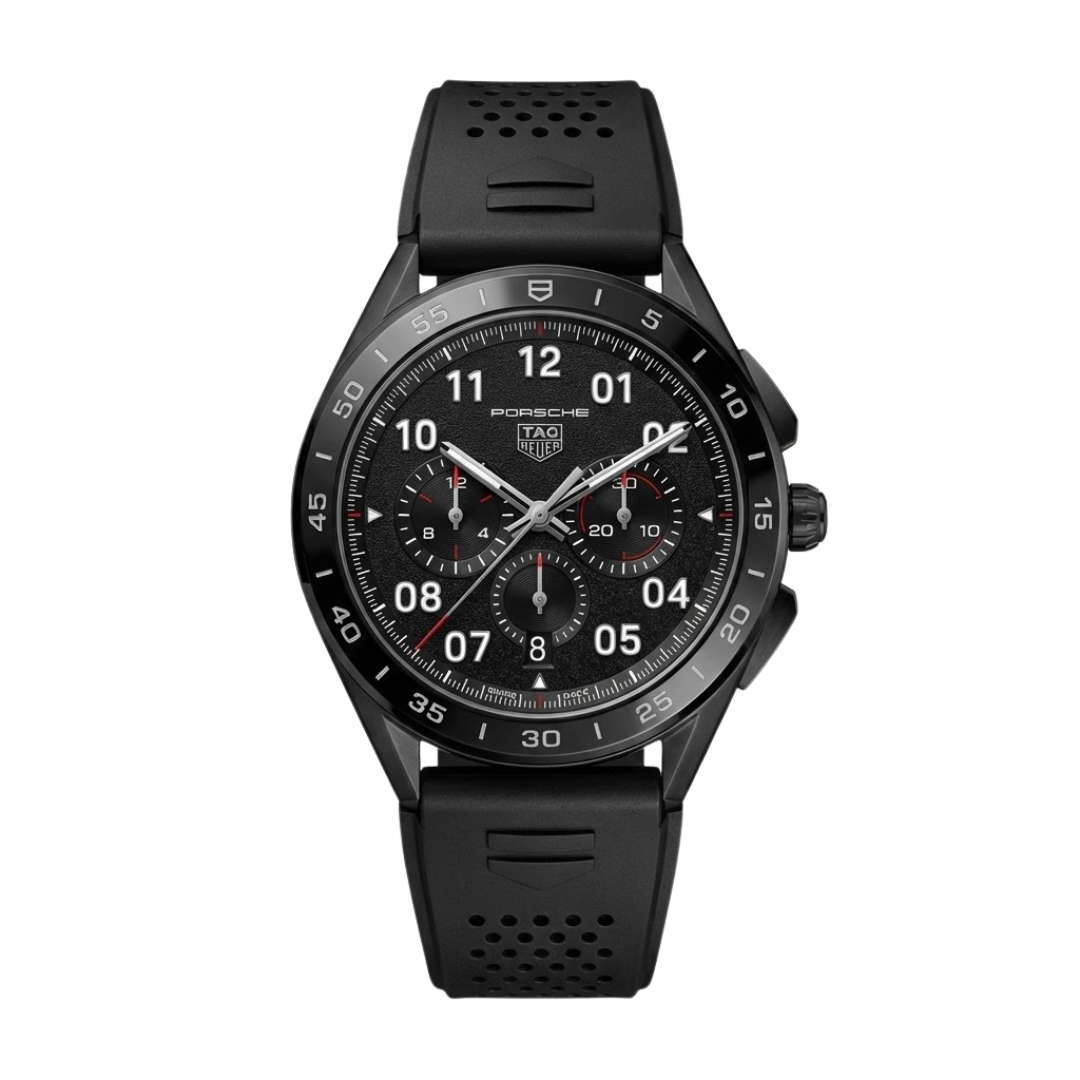 TAG Heuer Formula 1 Black Chronograph Rubber Strap