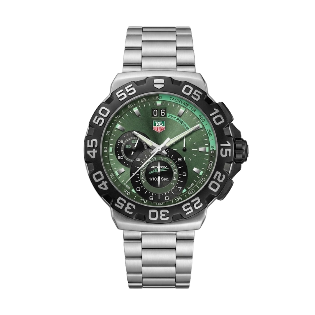 TAG Heuer Formula 1 Chronograph Green – Kimi Raikkonen Edition