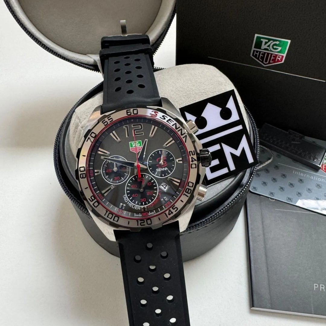 TAG Heuer Formula 1 Senna Edition – Black/Red | Sport Strap