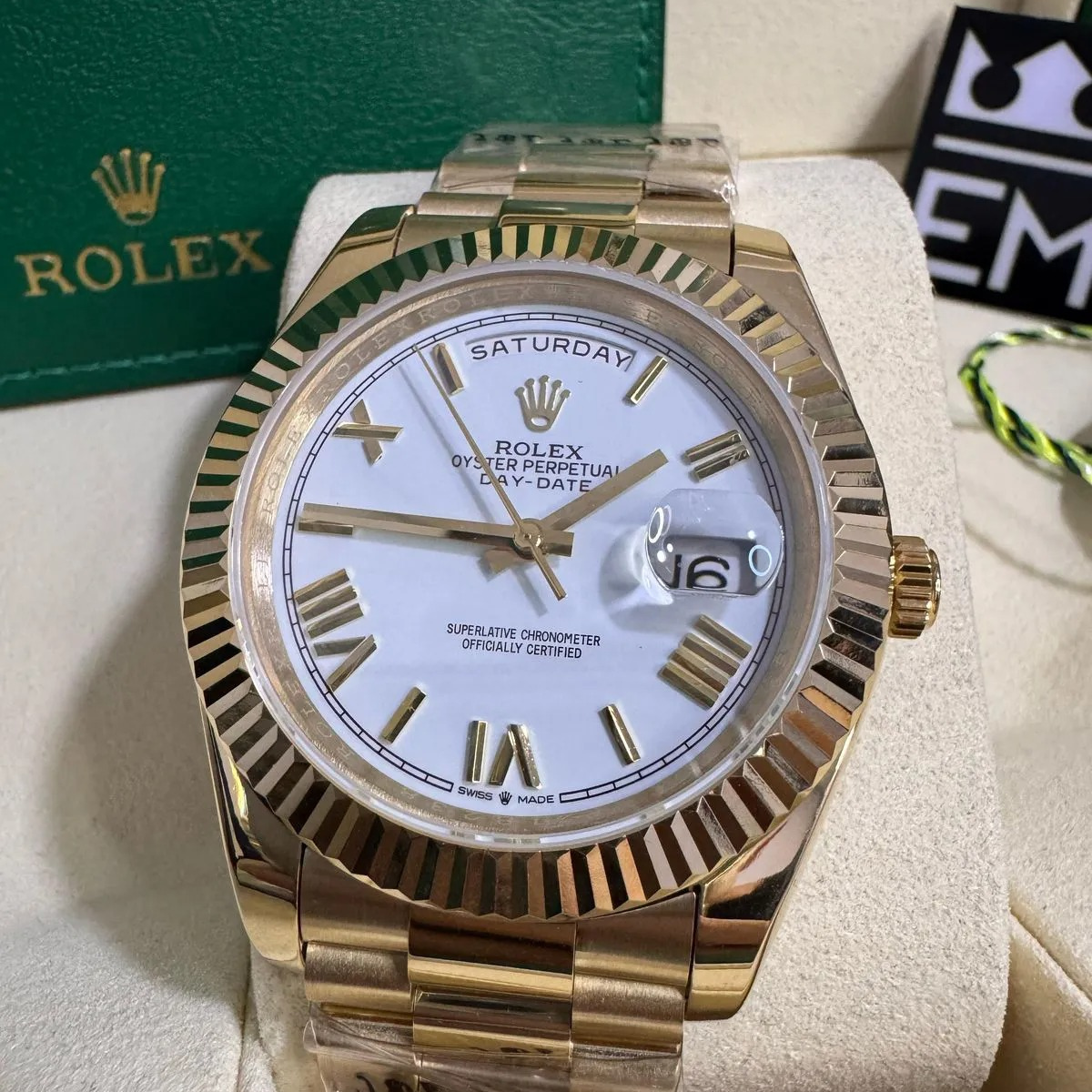 DDATE – White Dial