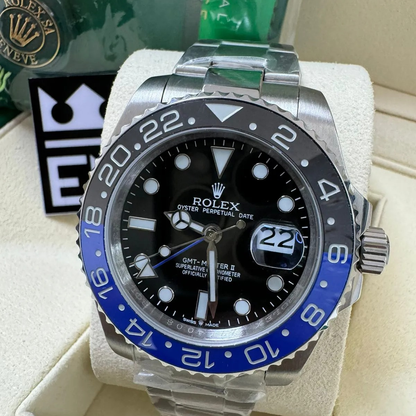 Black/Blue Ceramic – 904L Stainless Steel