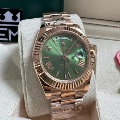 Green Dial with Roman Numerals B