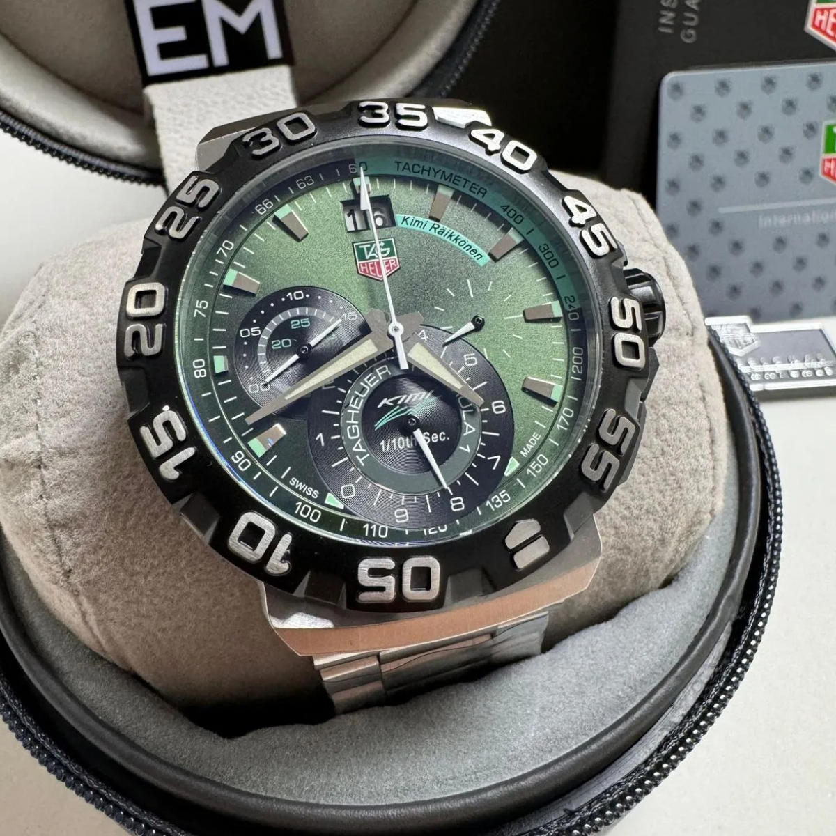 TAG Heuer Formula 1 Chronograph Green – Kimi Raikkonen Edition