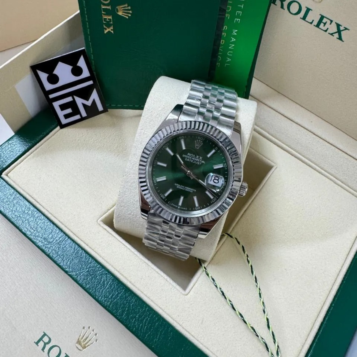 DJUST – Green Dial