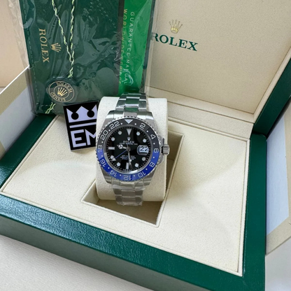 Black/Blue Ceramic – 904L Stainless Steel