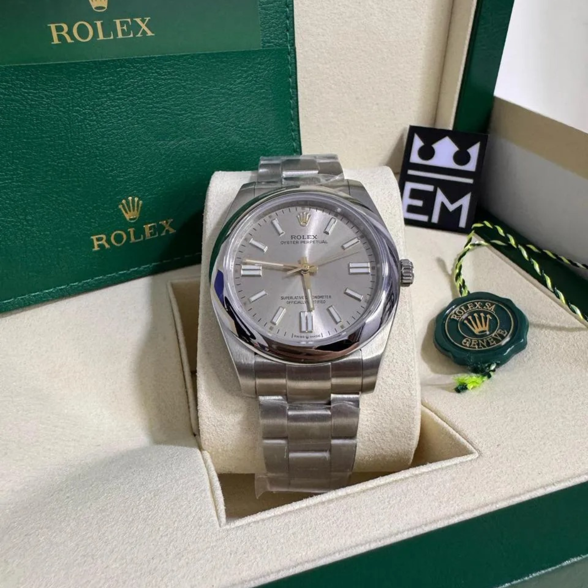OP – Silver Dial