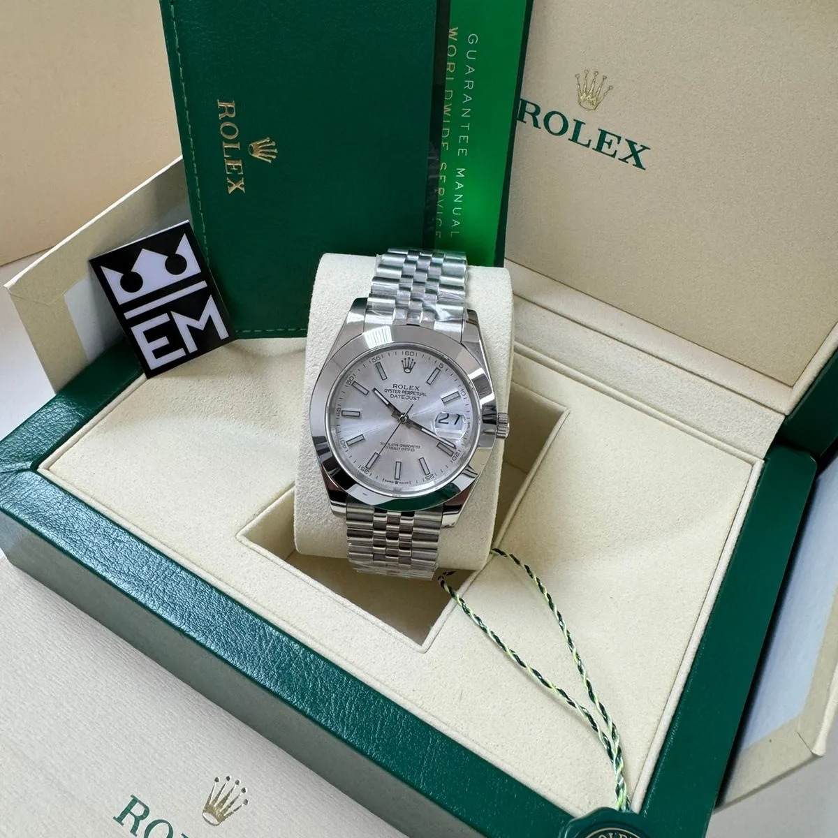 DJUST – White Dial