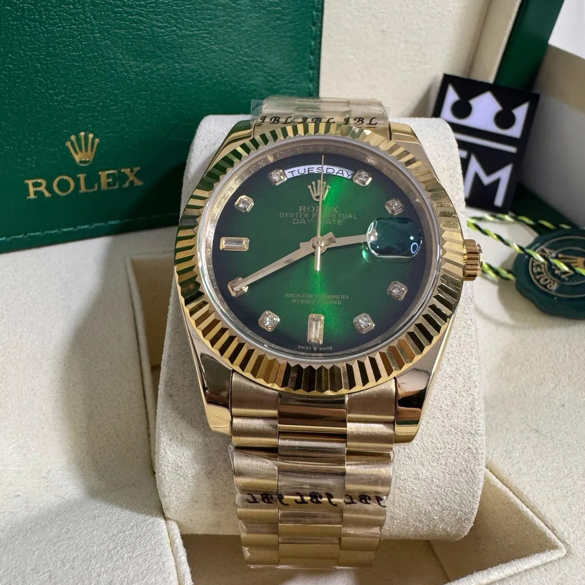 DDATE 36 – Green Dial