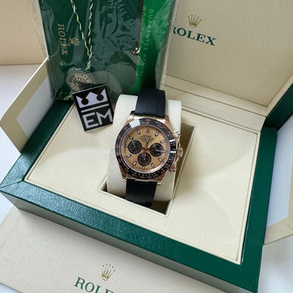 Champagne Dial – Oysterflex Strap