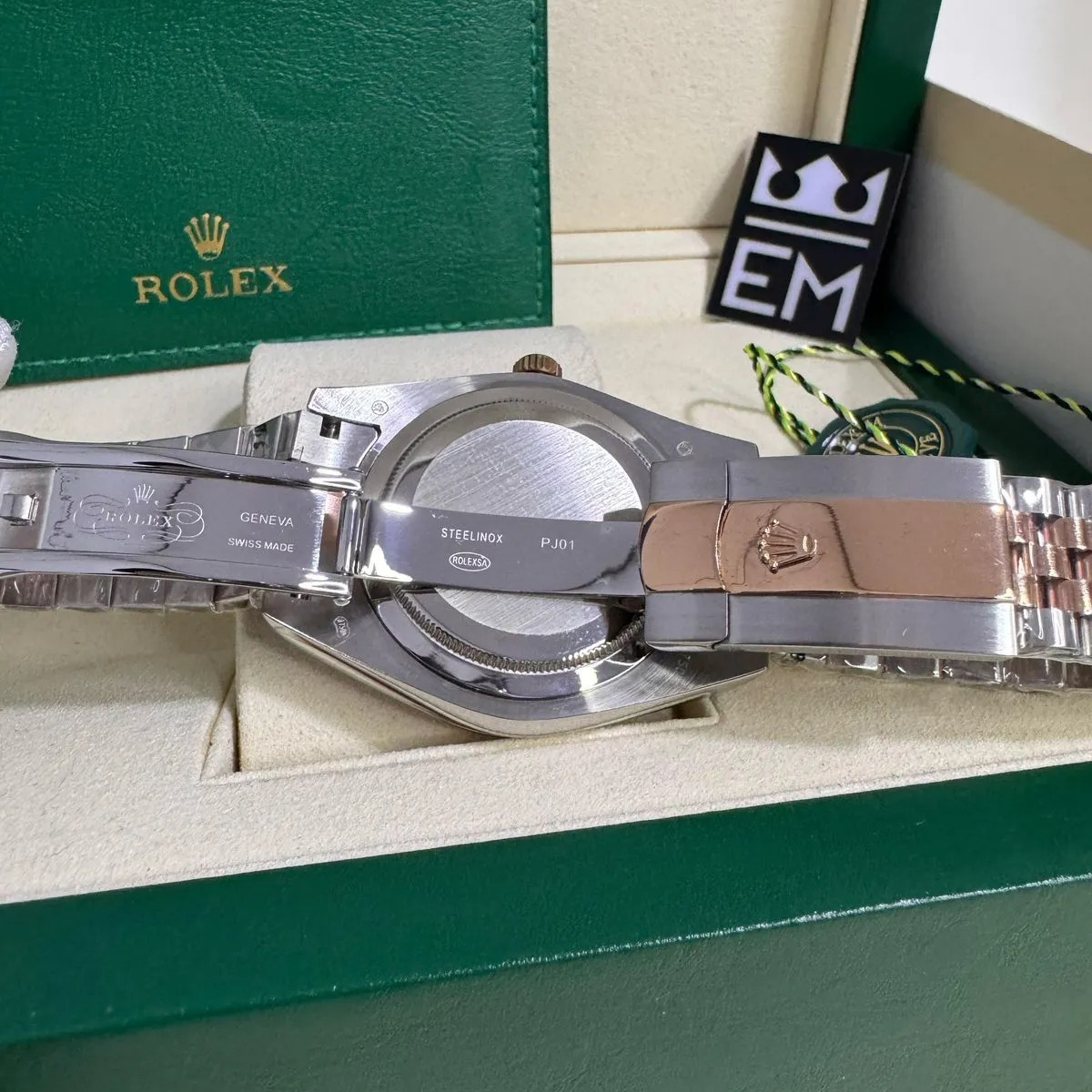 Brown Dial with Diamanten