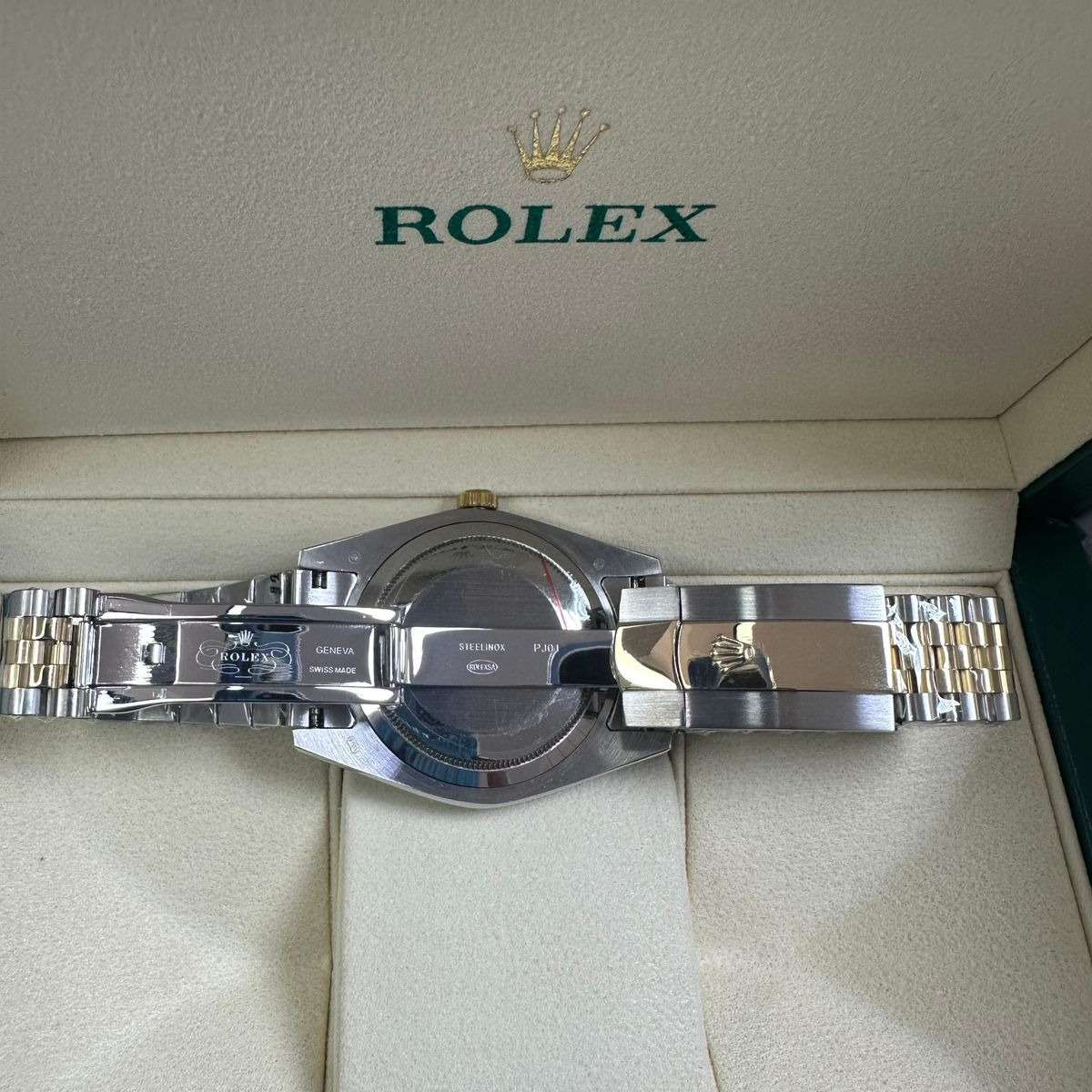 DJUST – Black Dial – Rolesor