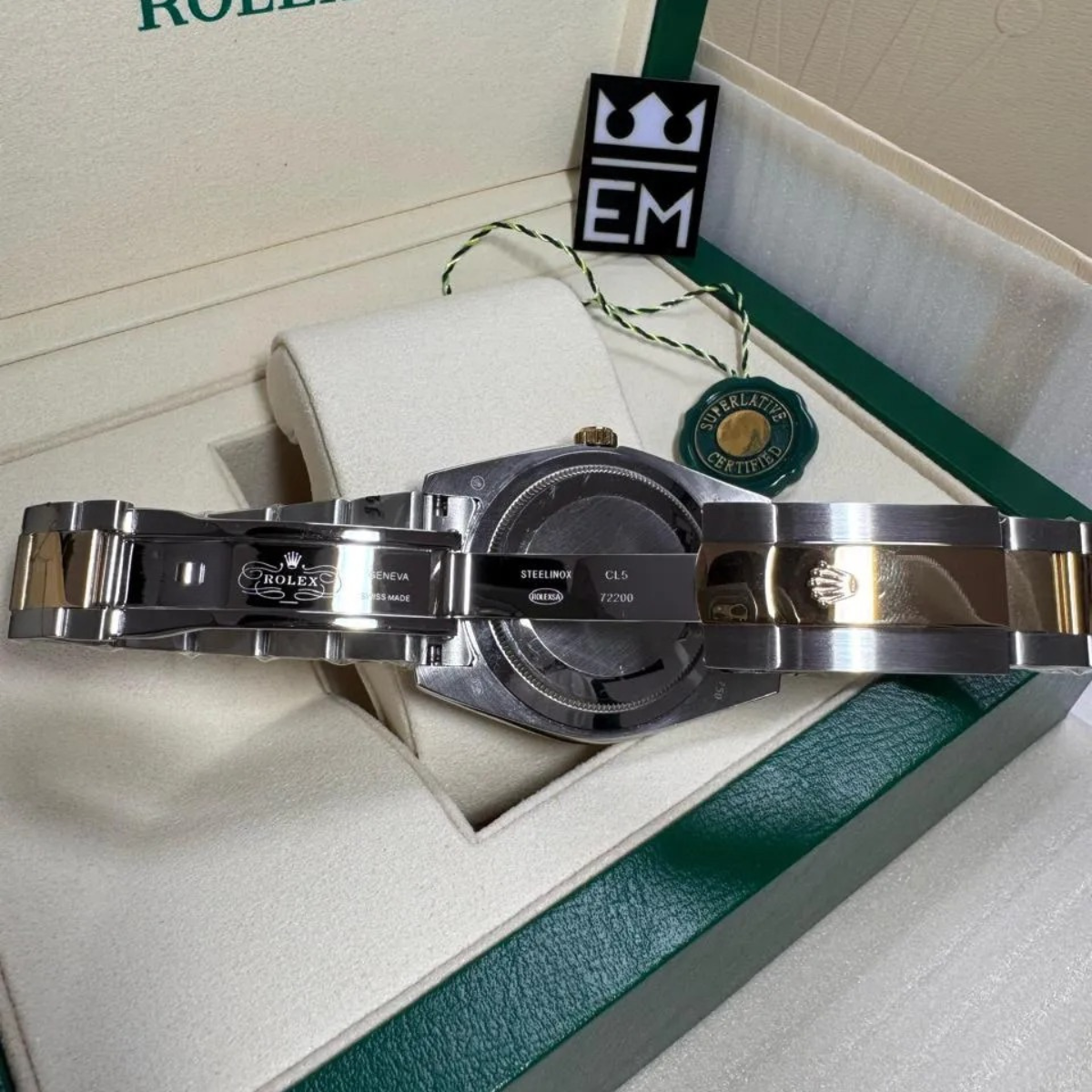 White Dial – Rolesor