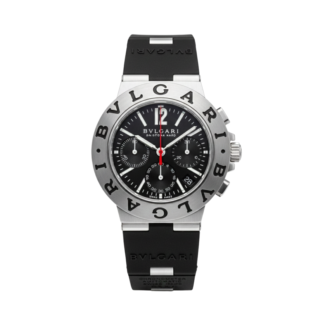 Bvlgari Aluminium Chronograph Black