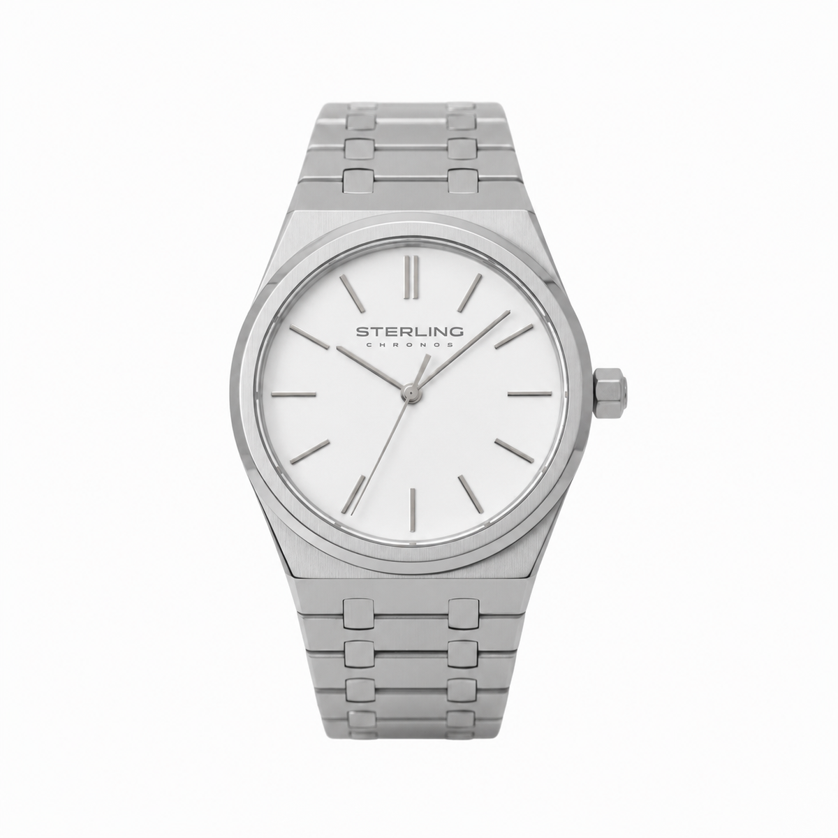 Stainless Steel Calendar Watch