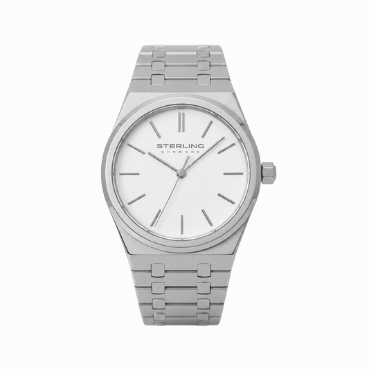 Stainless Steel Calendar Watch