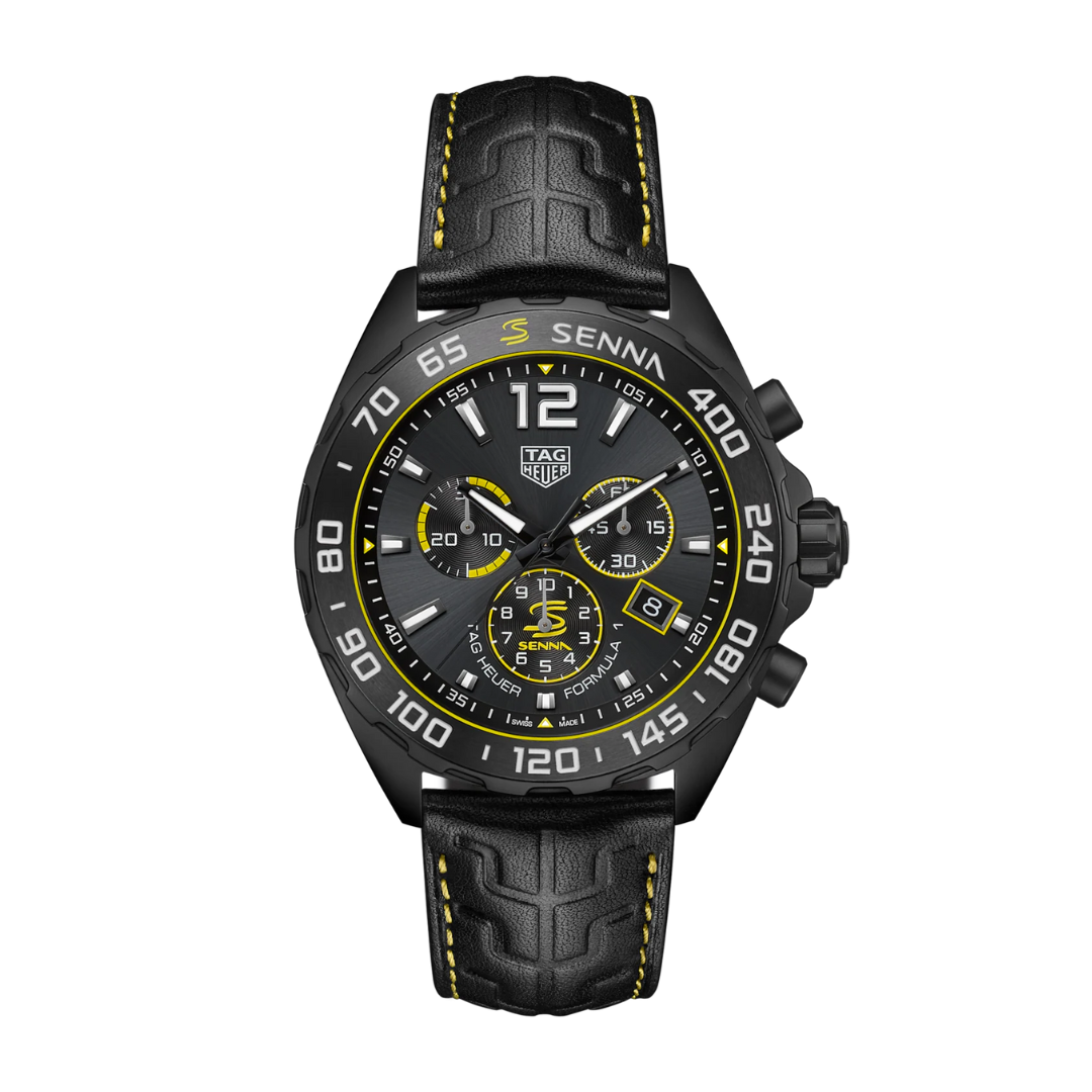 TAG Heuer Formula 1 Senna Chronograph Black Gray