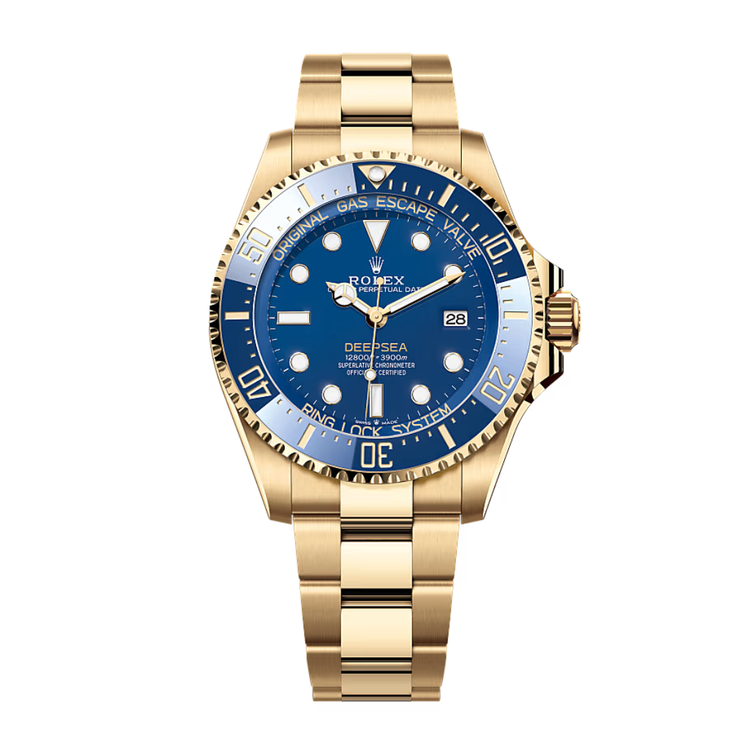 Blue Dial – Yellow Gold