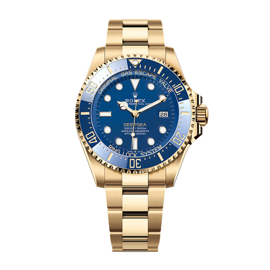 Blue Dial – Yellow Gold