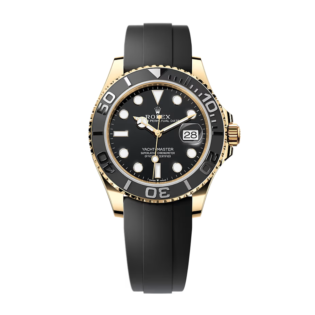 Rolex Yacht-Master 42 – Black Gold – Oysterflex