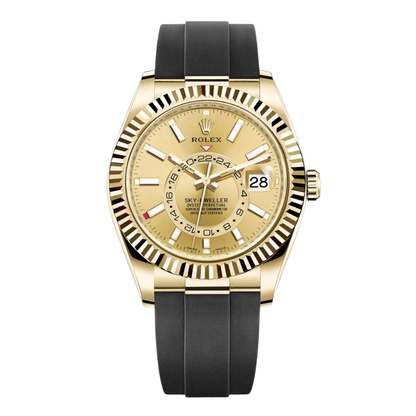 Goldenes Dial – Oysterflex