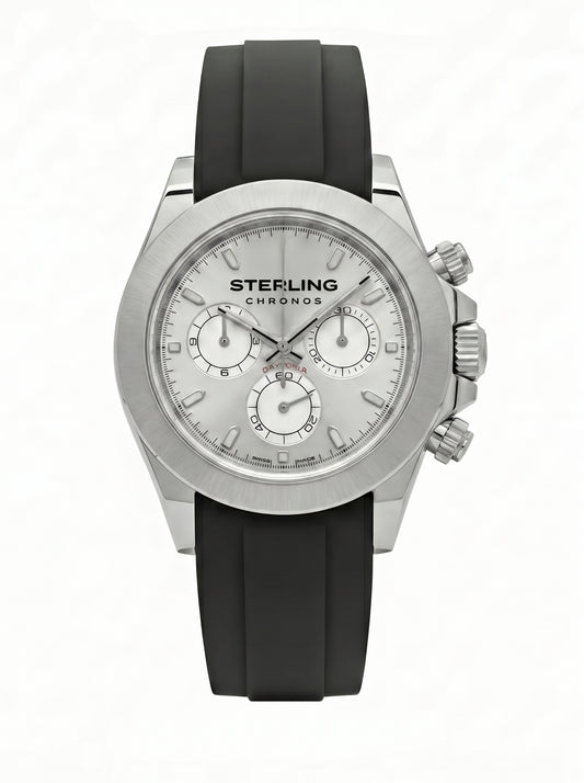 White Gold Diamond Dial Watch